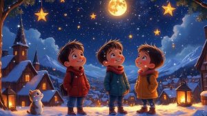 "Новогодний звездный вальс" муз. и сл. А.Бобровой, вокал А.Мевиус