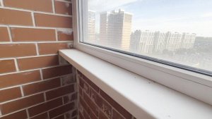 2ком без ремонта в Парке Победы 17 этаж