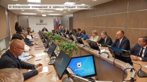 Время местное. Эфир: 24-10-2025 - Аппаратное совещание в администрации города