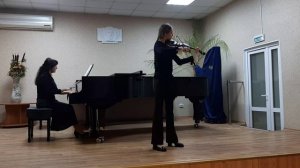 Фердинанд Рис "Непрерывное движение"  Бахаева Арина ( скрипка )   Елена Жорняк ( фортепиано)