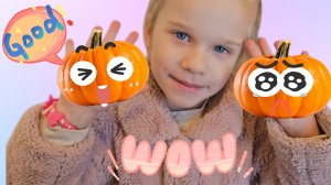 Лилли выбирает тыкву| Едим мороженое