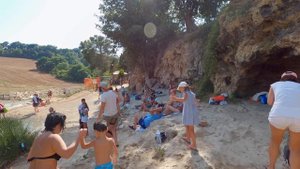 🚶 SmartTV 4К ➤ 🌺 Пешеходная экскурсия по горячим источникам Сатурнии, Италия!