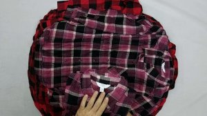 39895 Рубашки женские фланелевые сток, 2пак, Ladies flannel shirtsоптом