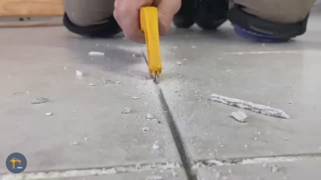 Как быстро заменить плитку на полу или стене не разбивая. Пошаговый план по ремонту плитки смотреть онлайн