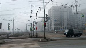 Новый район в тумане