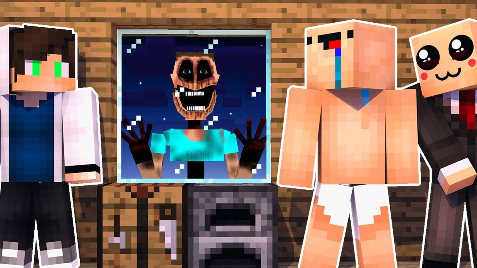 10 ДНЕЙ ВЫЖИВАНИЯ С МИМИКОМ В МАЙНКРАФТ! НУБ И ПРО БЕГУТ ОТ УЖАСА! MINECRAFT смотреть онлайн