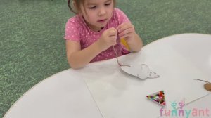 "Хитрые мышки" мелкая моторика у малышей Funny Ant Malahovka