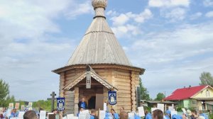 Иверский храм в дер. Пахурово. Крестный ход "Пояс Богородицы"-2025