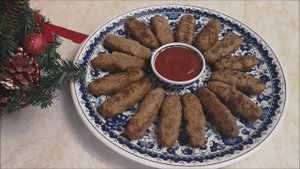 Нежные Колбаски со Сливочным Вкусом и Хрустящей Румяной Корочкой