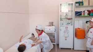 Команда "Эксперты здоровья" (конкурс "Профессионал 5+")