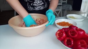 Разбавляю, чищу кое - что// Нежные фаршированные перцы, ум отъешь👍👍👍