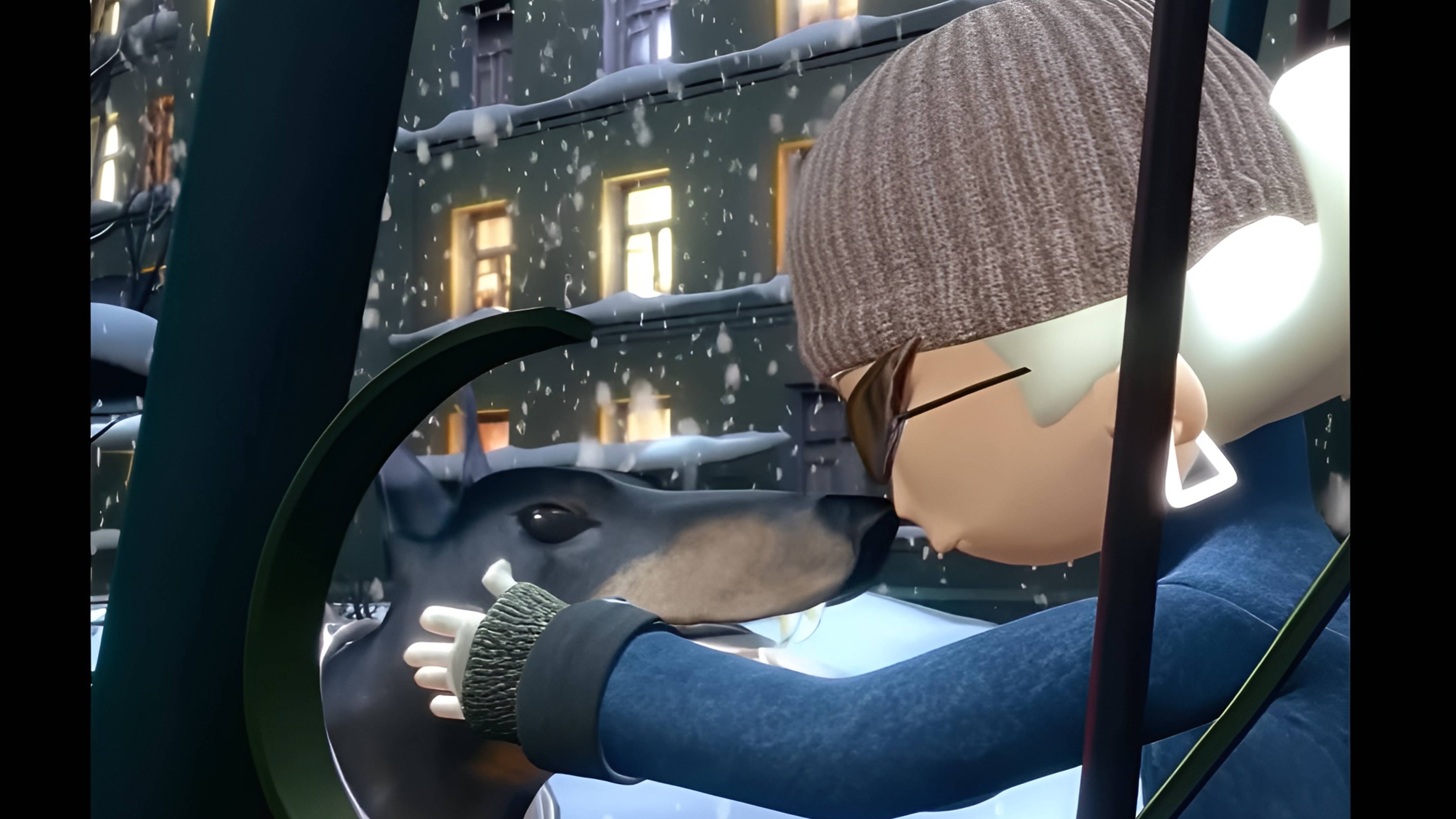 ГЛЮКOZA -  СНЕГ ИДЕТ 2004 I реставрация 4К