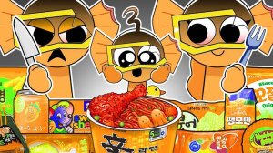 Incredibox Sprunki - Bailey Family Horror Versions Convenience Store Food Mukbang Animation ASMR [ge