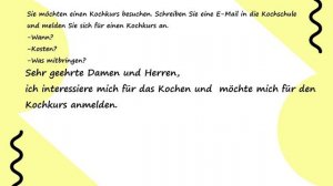 ЭКЗАМЕН ГЁТЕ GOETHE ZERTIFIKAT DEUTSCH START A1  SCHREIBEN