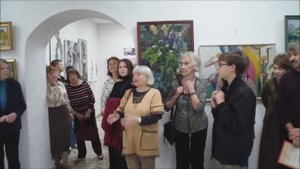 Открытие выставки "ХУДОЖКЕ 35 лет!", ВЦ г.Протвино, 10 октября 2025г.