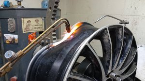 Правка литого диска. г. Липецк