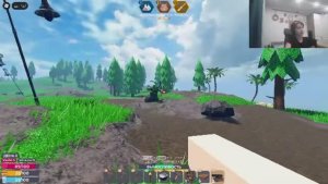 выживание в зомби апокалипсисе в роблокс ( В конце сражение с босом)