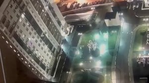 УДАР ПО МОСКВЕ. Момент взрыва В Красногорске. УКРОПСКИЙ ДРОН УДАРИЛ В ЖИЛОЙ ДОМ.