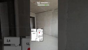 VERIZINO life ЖК Смоленская 3Б 1-комн. кв 39.6 кв.м