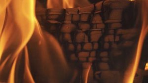 Пример горения в каминной топке Spartherm Premium V-FD-87h