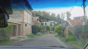 Сочи. Спуск с горы Ахун.