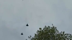 СУ-57 летят на парад - 2020 год