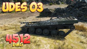 UDES 03 - 4 Фрагов 4.5K Урона • По голубям! • Мир Танков