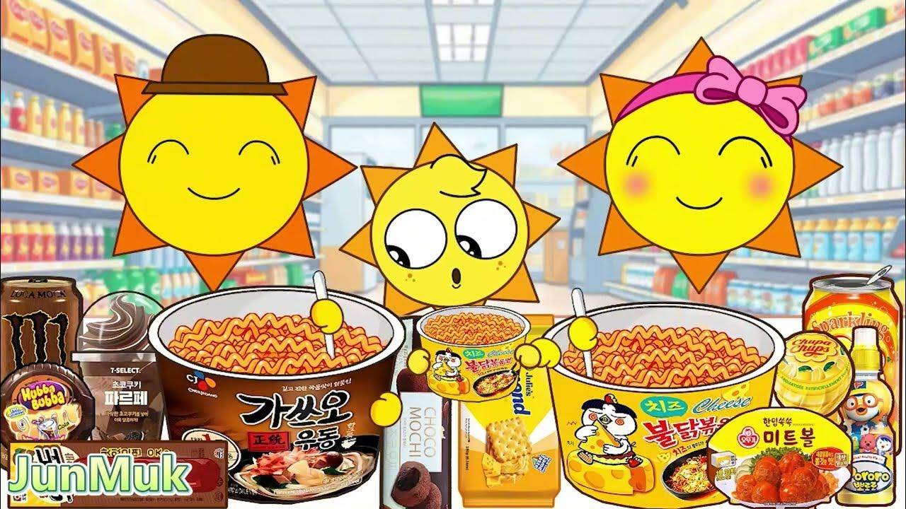 Incredibox Sprunki - Mr Sun Family Horror Versions Convenience Store Food Mukbang Animation ASMR [ge смотреть онлайн