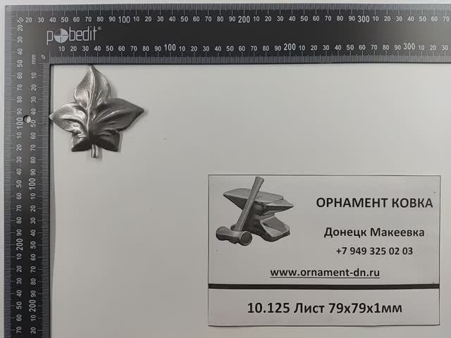 10.125 Лист 79х79х1