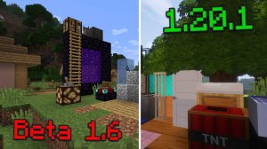 [ Текстуры Beta. 1.6 VS 1.20.1 ] HDS_PS | Minecraft | Textures