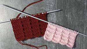 МК Узор спицами