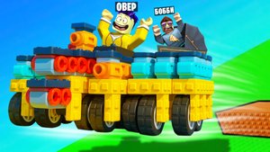 СЛОМАЛ ФИЗИКУ! ПОСТРОИЛ МЕГА БАЙК В ROBLOX
