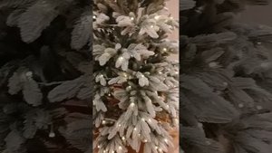 Ёлка искусственная заснеженная