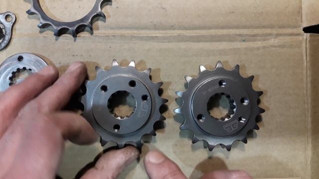 XRV750. Африка Твин. Саша Брест. Звезда Трансальп-Африка Твин - защита вторичного вала