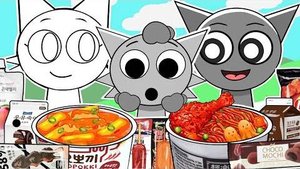 Incredibox Sprunki - WENDA Family Horror Versions Convenience Store Food Mukbang Animation ASMR