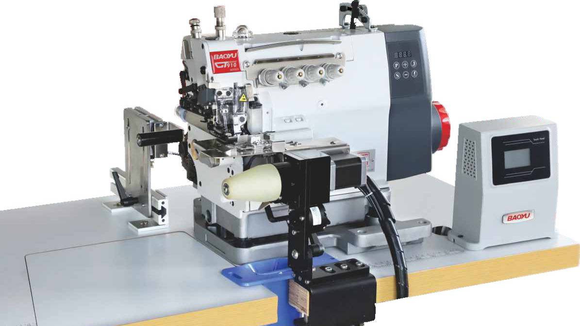 Оверлок четырехниточный BAOYU GT-910S-M9-514M24-UTD (автомат) смотреть онлайн