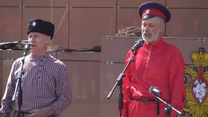 Выступление ансамбля народной музыки "Традиция" в Уссурийском суворовском училище