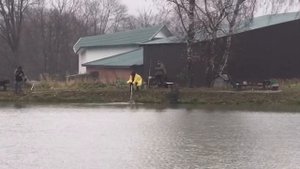 поимка форели на малом водоёме