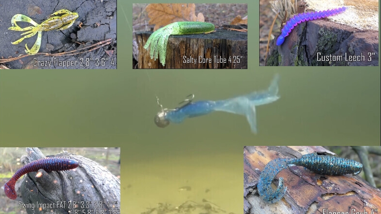 Как работает силикон KEITECH под водой — реалистичная игра приманок 🐋🐋🐋