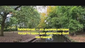 Осенняя прогулка в парке Randenbroek: золотые листья и городская тишина.