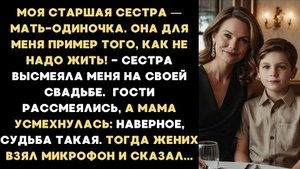 ИСТОРИЯ ИЗ ЖИЗНИ/Сестра высмеяла меня на своей свадьбе, что я мать-одиночка