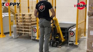 Инвертор паллет TOPPY V-Shape - Boxes (with pallet dispenser)