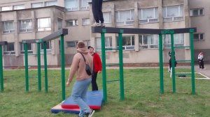 ушу-саньда. Ерзамаев Артём 13 лет 20.09.2025 г. армейская полоса препятствия "Юный Патриот"