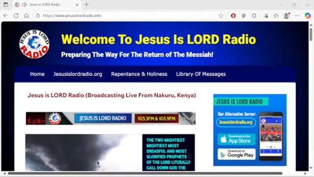 2025.10.23 - ПРОРОЧЕСТВО ОБ ИСТОРИЧЕСКОМ БЕДСТВИИ, Грядущем в Кении, смотреть онлайн