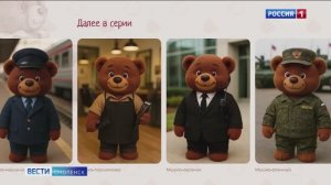 В Смоленске изготавливают игрушечных мишек разных профессий