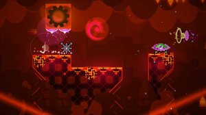 А это ДОВОЛЬНО СЛОЖНЫЙ НО КРАСИВЫЙ ИНСЕЙН Geomtey dash!!