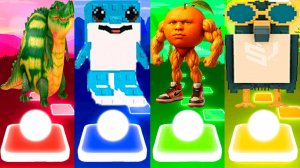 ГЛОРБО ФРУТОДРИЛО 🆚 ТРАЛАЛЕРО ТРАЛАЛА 🆚 У ДИН ДУН МА ДИН 🆚 ФЛУРИ ФЛУРА | Tiles Hop №254