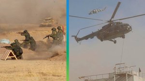 Военные обезвредили захвативших аэропорт «террористов» во время учений ОДКБ в Таджикистане