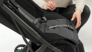 Коляска UPPAbaby MINU V3 регулировка ремней