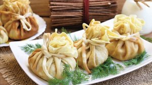 Закуска "Мешочки Деда Мороза"